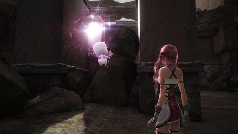 Illustration for article titled It's Moogle Magic Time in Final Fantasy XIII-2